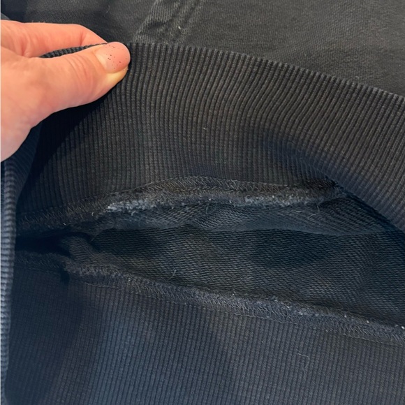 Off-White Surrealist Black Hoodie with Orange Graphic, limited edition - Picture 4 of 11